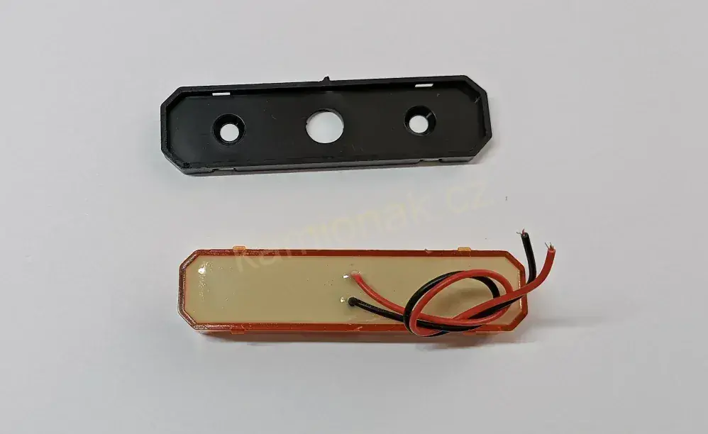 Světelný nápis - oranžový