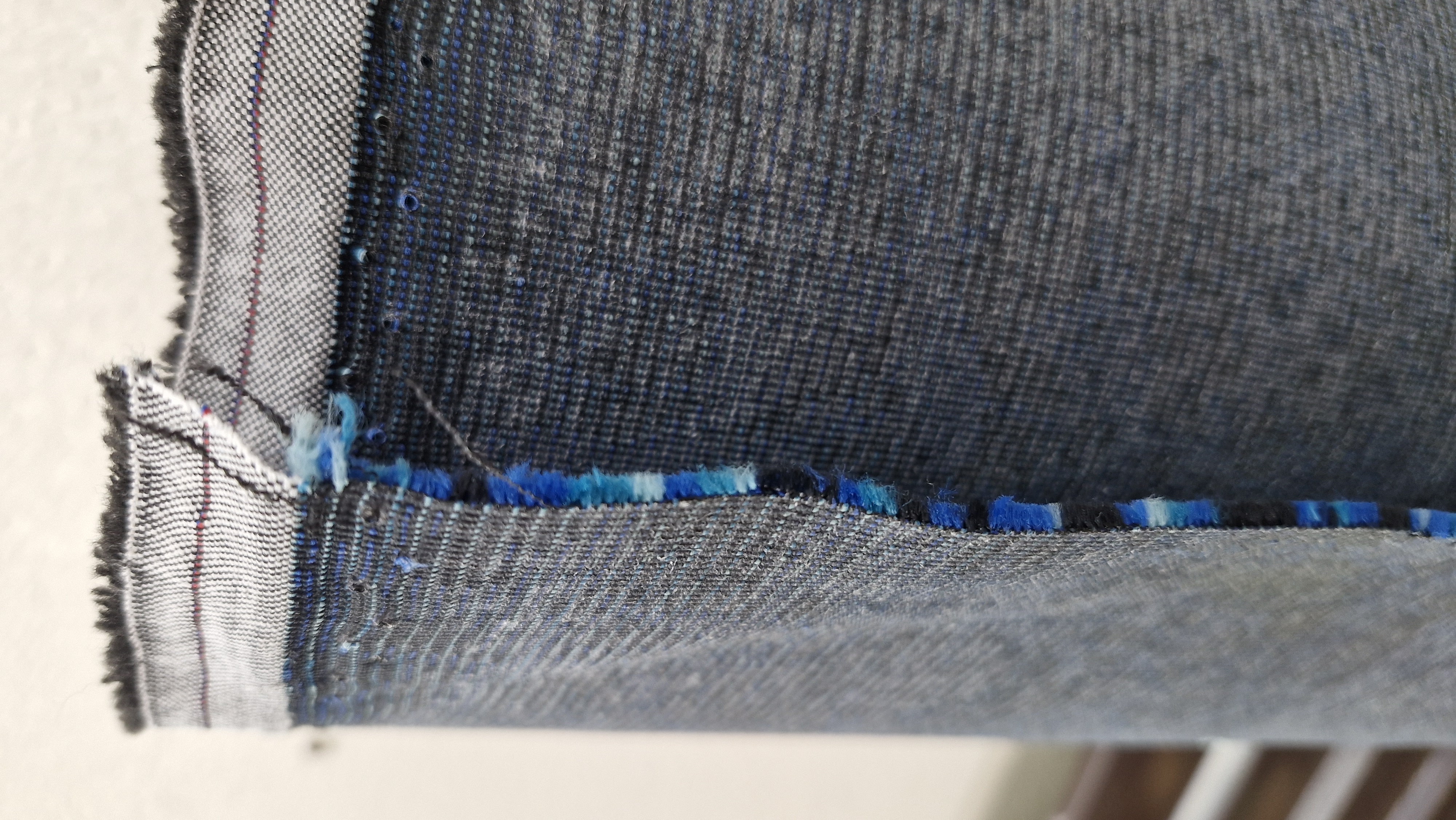 Dánská plyš MODRÁ - metráž