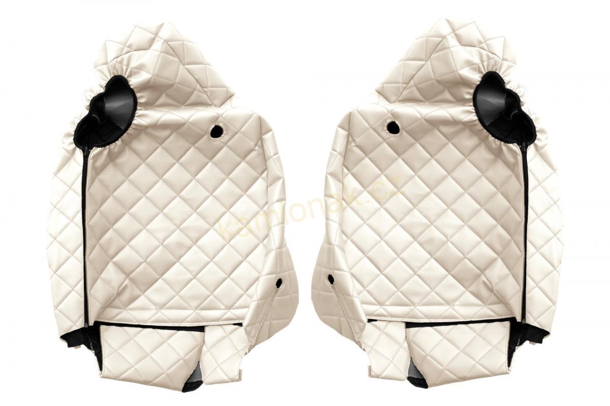 Potahy sedadel MAN TGX, TGM, TGS, TGL od 2021 - 2pásy