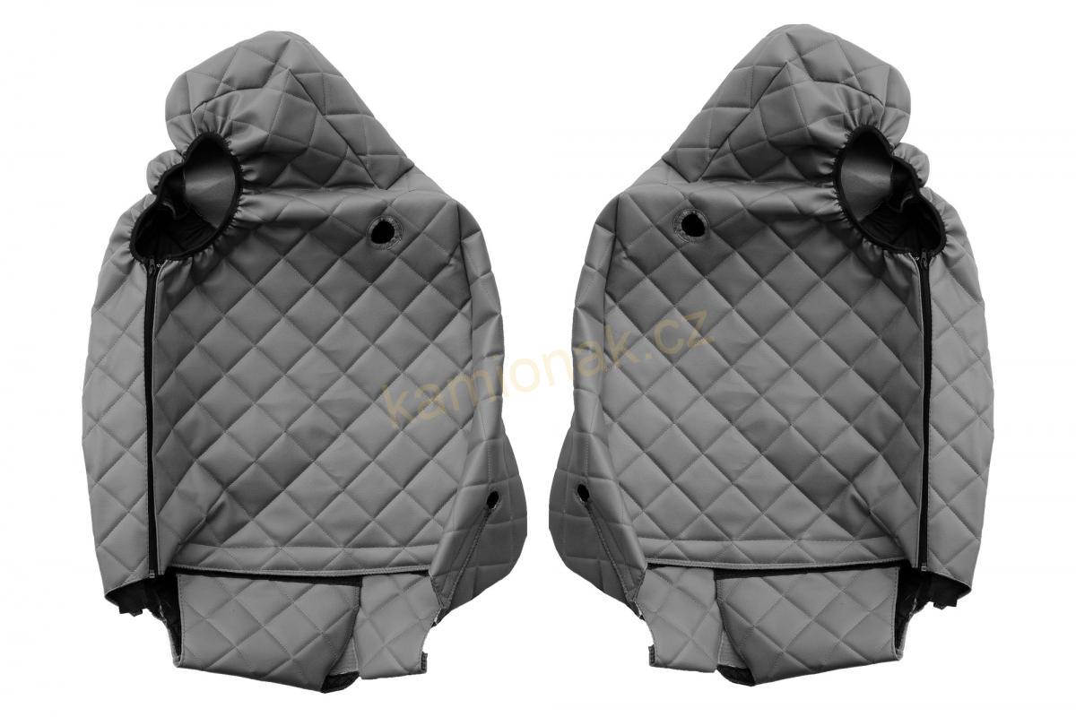 Potahy sedadel MAN TGX, TGM, TGS, TGL od 2021 - 2pásy