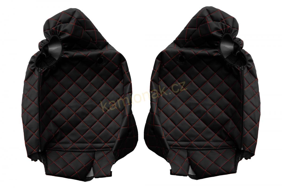 Potahy sedadel MAN TGX, TGM, TGS, TGL od 2021 - 2pásy