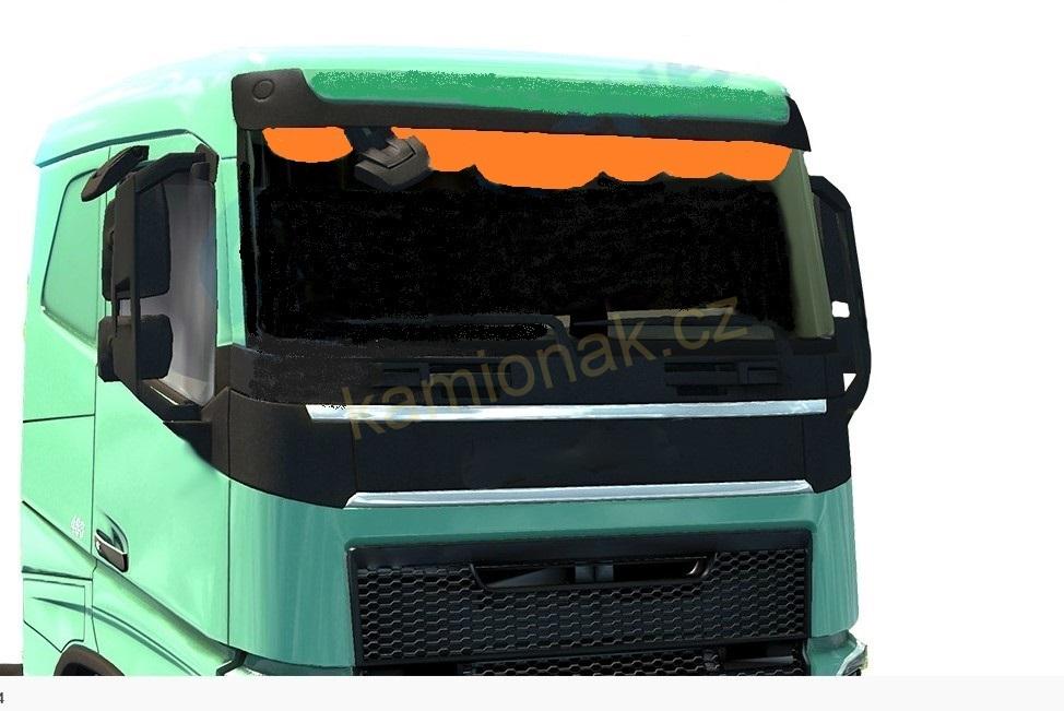 Bordura typ "P" -  béžová/bílé bambulky