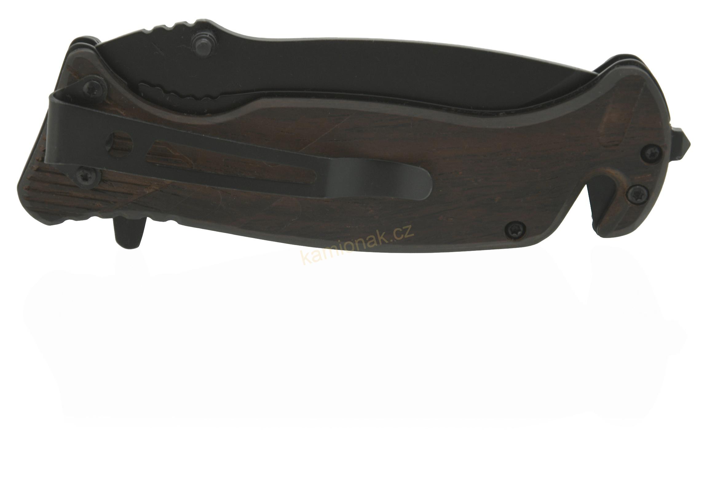 Nůž  zavírací BLACK BLADE 21,7cm 