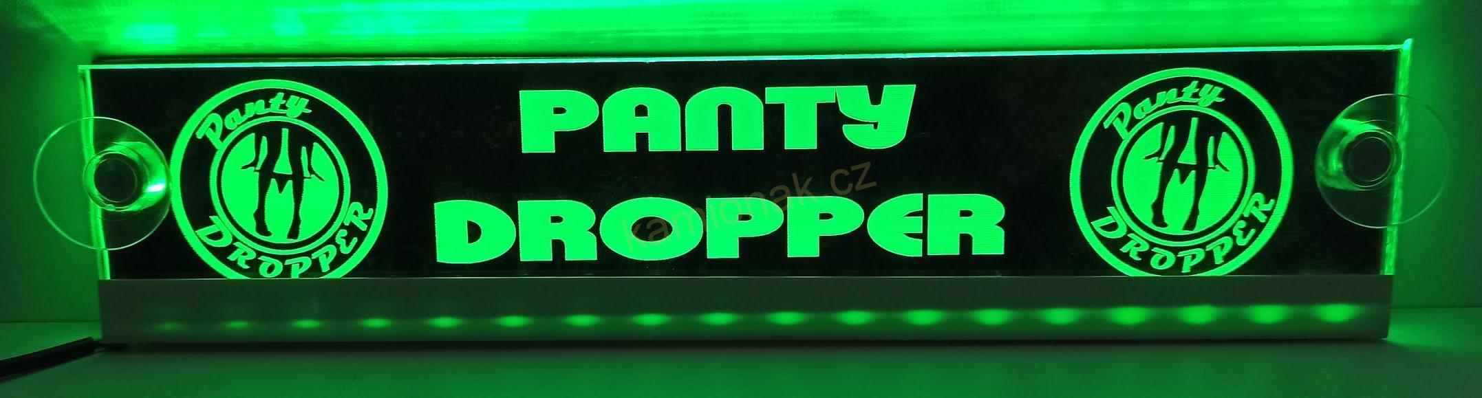 Cedulka LED/RGB - USB - PANTY DROPPER