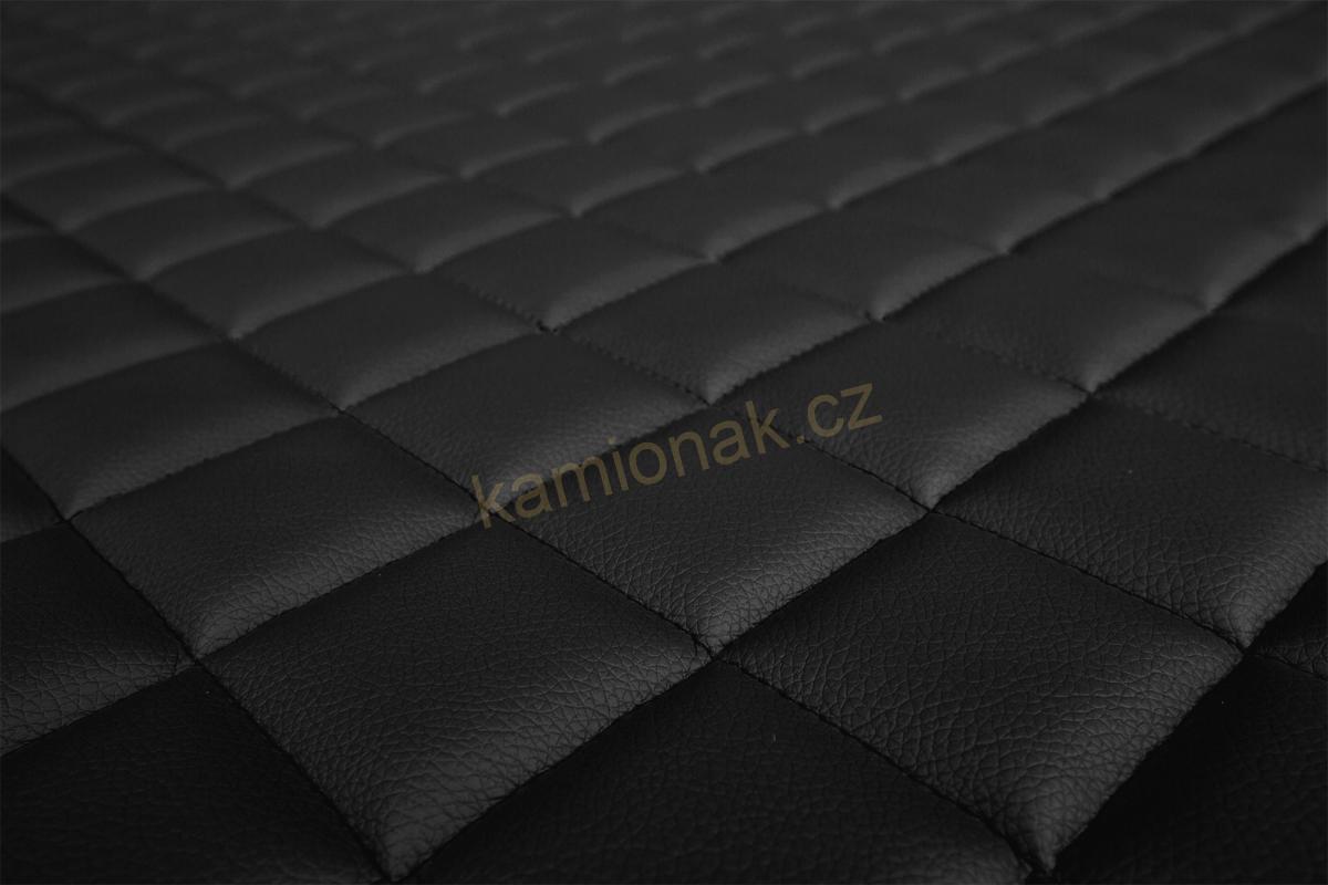 Potahy sedadel kožené RENAULT  T  - ČERNÉ