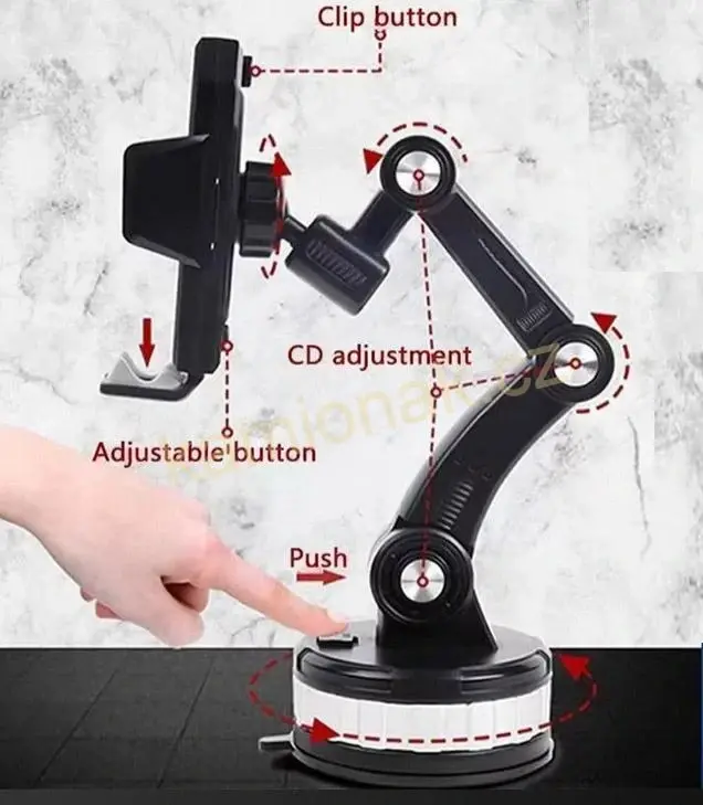 Držák telefonu - 360° HEAVY