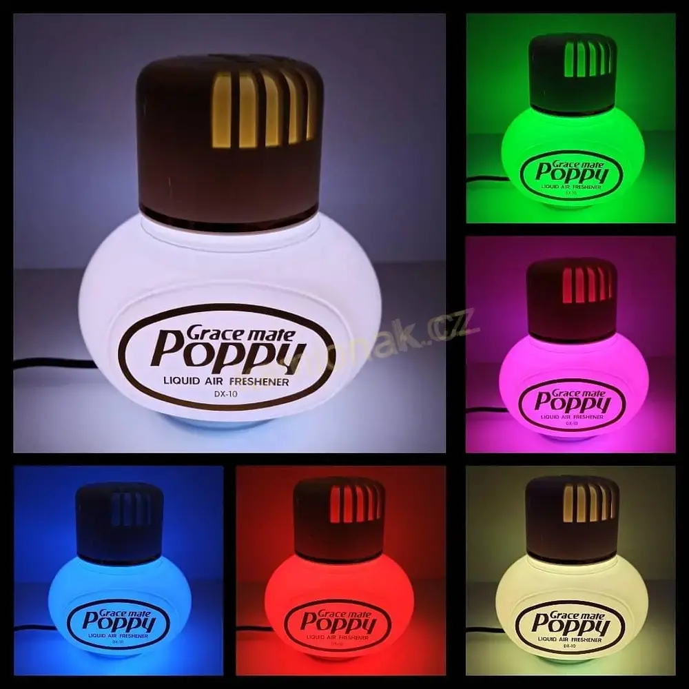 ORIGINÁLNÍ osvětlení Poppy 7 barev - zapalovač