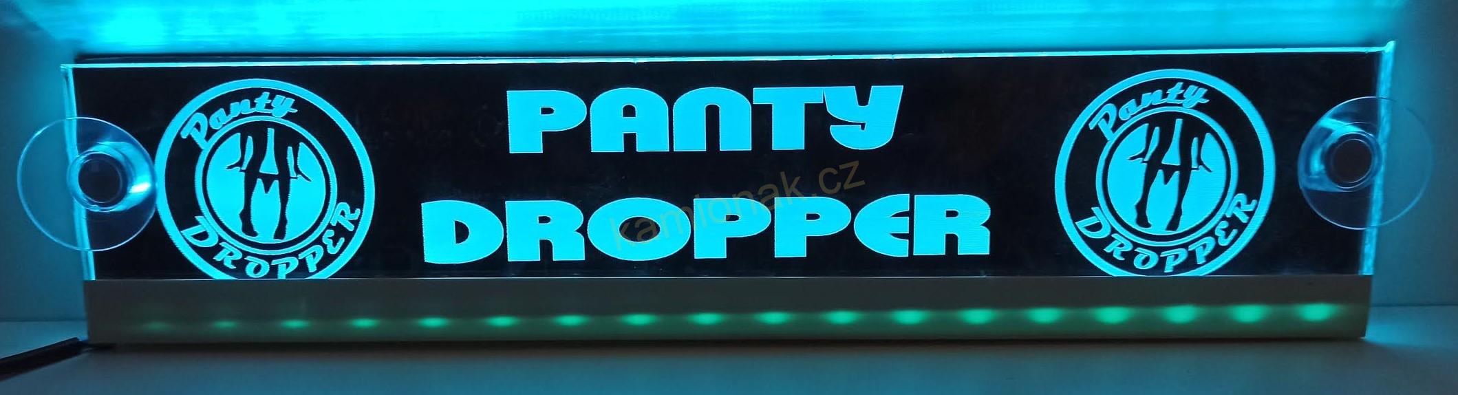 Cedulka LED/RGB ZAPALOVAČ - PANTY DROPPER