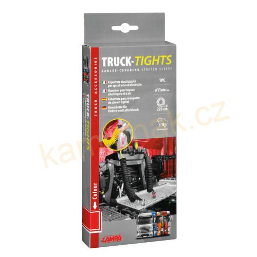 Návlek na spirálové kabely a hadice - ČERVENÝ