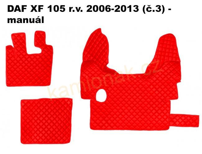 KONFIGURÁTOR koberce (č.3) - DAF XF 105 - manuál 