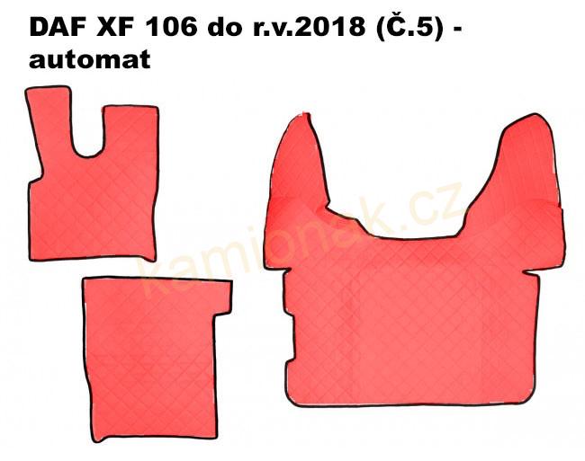 KONFIGURÁTOR koberce (Č.5) - DAF XF 106 do r.v.2018 - automat