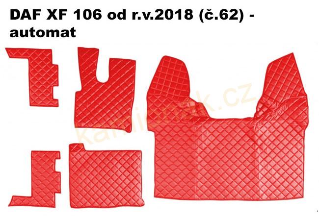 KONFIGURÁTOR koberce (č.62) - DAF XF 106 od r.v.2018 - automat