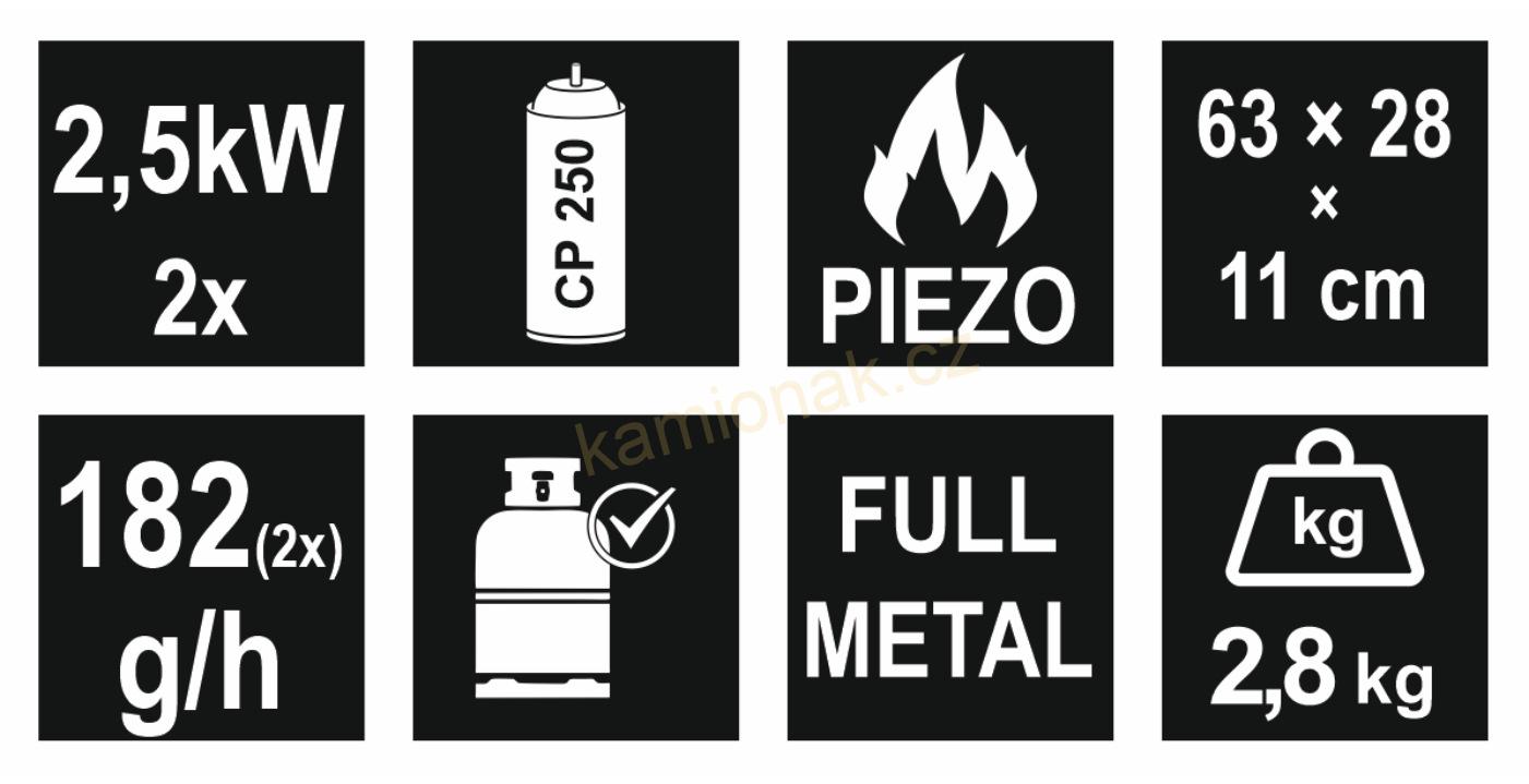 Plynový vařič Traveler DUO