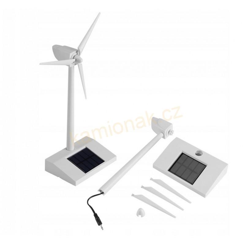 Solární větrná elektrárna malá - 28cm