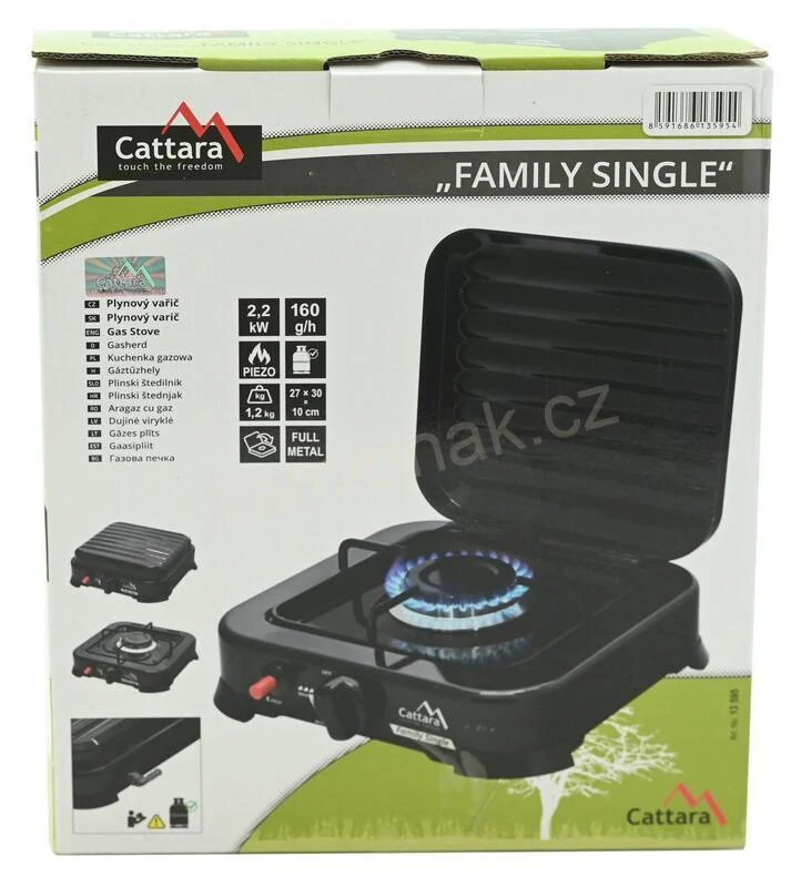 Plynový vařič Traveler FAMILY SINGLE 