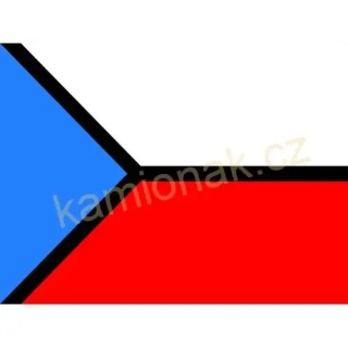 Svítící logo LED - ČESKÁ REPUBLIKA 24V (1ks)