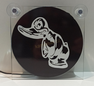 Svítící LED box USB - KAČER (levá)