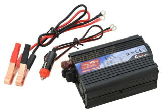 Měnič napětí 12/230V 300W + USB