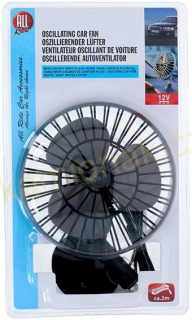 ALLRIDE Autoventilátor plast 12V/13cm