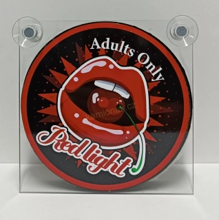 Svítící LED box USB - RED LIPS