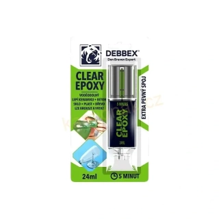 Rychletuhnoucí dvousložkové epoxidové lepidlo 24ml