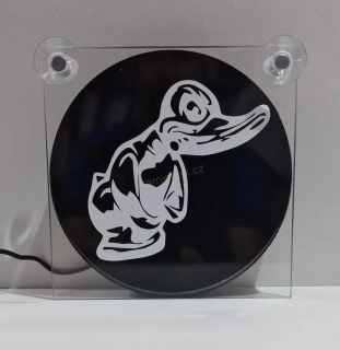 Svítící LED box USB - KAČER (pravá)