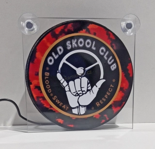 Svítící LED box USB - OLD SKOOL PLYŠ