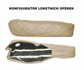 Potah na loketní opěrky - KONFIGURÁTOR