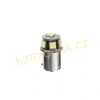 Žárovka 24V LED BA15s R5W/R10W – bílá