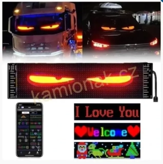 LED OČI do kamionu 35x10cm - USB/C