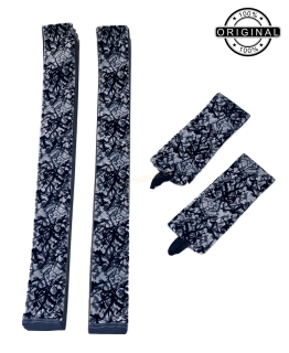 Závěsy ŠEDÉ-ŠEDÁ ORIGINÁL DÁNSKÁ PLYŠ