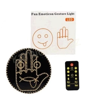 LED zobrazování gest 