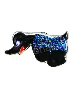 Odznak KAČER - modrá plyš