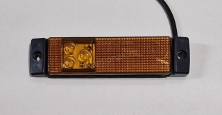 Poziční světlo 3 LED oranžové 12,5cm