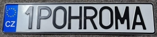Jmenovka plechová - POHROMA