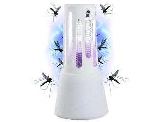 Lampa proti komárům BÍLÁ - USB